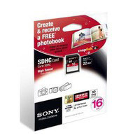 Sony SDHC 16GB + Photo Book (SF16NX-PHOTOBOOK)